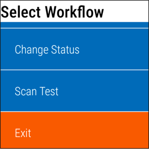 Select Workflow